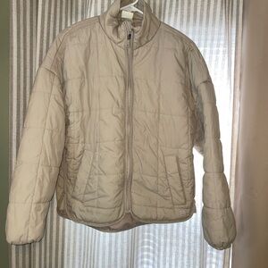 Avalanche Women's Beige Puffer Jacket